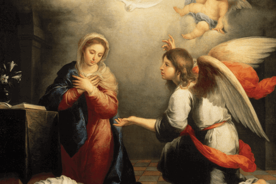 Hail, Full of Grace!: Mary teaches us how to live in the peace of Christ.